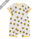 西松屋夏季短袖連身服(小蜜蜂)