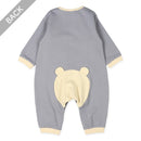 西松屋嬰幼兒長袖組合連身套裝 (粉紅色)