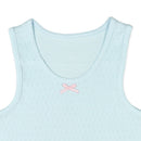 西松屋夏季背心3件(紫/黃/藍)