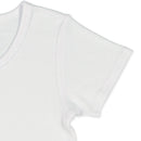 西松屋夏季短袖內衣3件（白色）