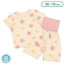 西松屋夏季針織束腹睡衣套裝(桃子)