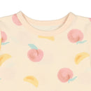 西松屋夏季針織束腹睡衣套裝(桃子)