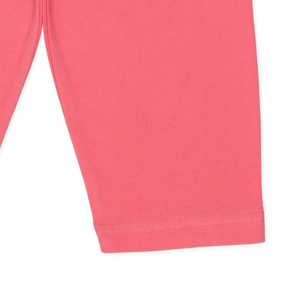 西松屋冬季針織長袖束腹睡衣套裝(櫻桃)