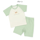 西松屋夏季短袖睡衣套裝2件(熊)