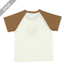 西松屋夏季短袖睡衣套裝2件(小熊)