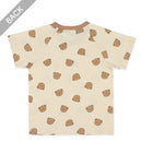 西松屋夏季短袖睡衣套裝2件(小熊)