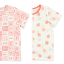 西松屋夏季睡衣套裝2件(櫻桃/草莓)