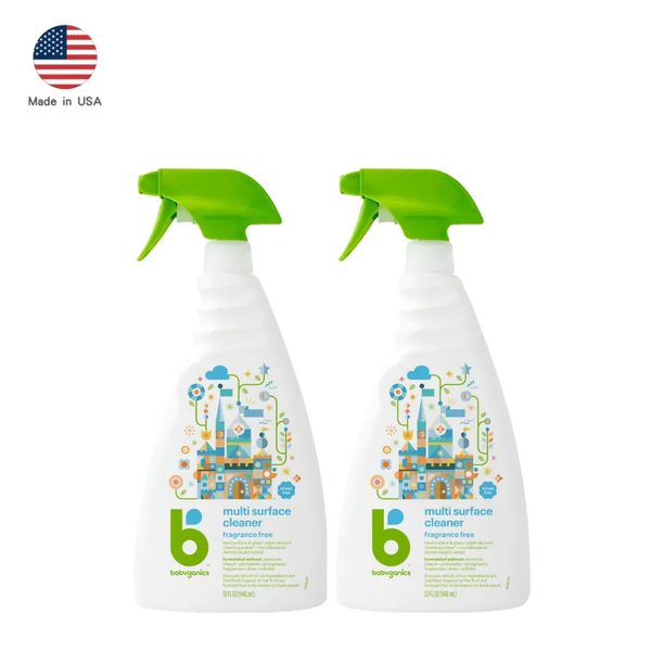 『Babyganics』Multi Surface Cleaner - Fragrance Free 946ml