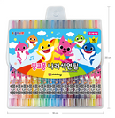 『Pinkfong & Baby shark』旋轉蠟筆16色