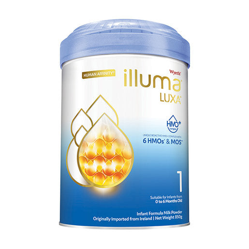『Wyeth』 illuma LUXA HMO  Stage 1 Infant Formula 850g (Not applicable to Store Credit)