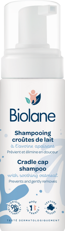 Biolane法國貝兒初生嬰兒去頭泥洗髮泡泡 ( 醫學級去頭泥配方)