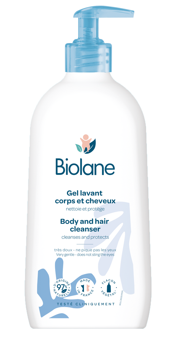 『Biolane』2 in 1 Body and Hair Cleanser soap free - tear free (750ml)	