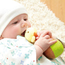 『Combi』小熊手搖鈴絨布玩具 Lin Lin Rattle 3m+