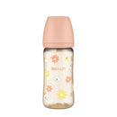 MOYUUM  PPSU 寬口防漲氣奶瓶270ml(粉紅)**