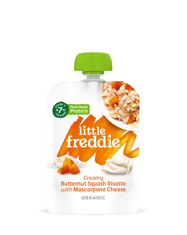『Little Freddie』Organic Creamy Butternut Squash Risotto with Mascarpone Cheese