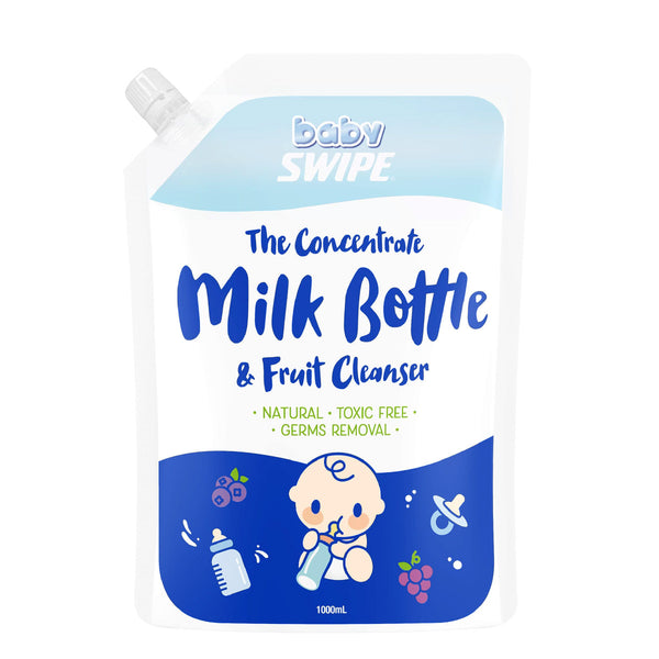Baby Swipe Milk Bottle And Fruit Cleanser 1000ml (refill)