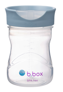 B.Box 嬰幼兒刻度防漏訓練水杯 240ml (12m+)-海洋藍