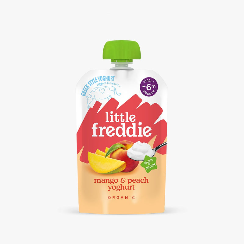Little Freddie有機芒果蜜桃希臘式乳酪