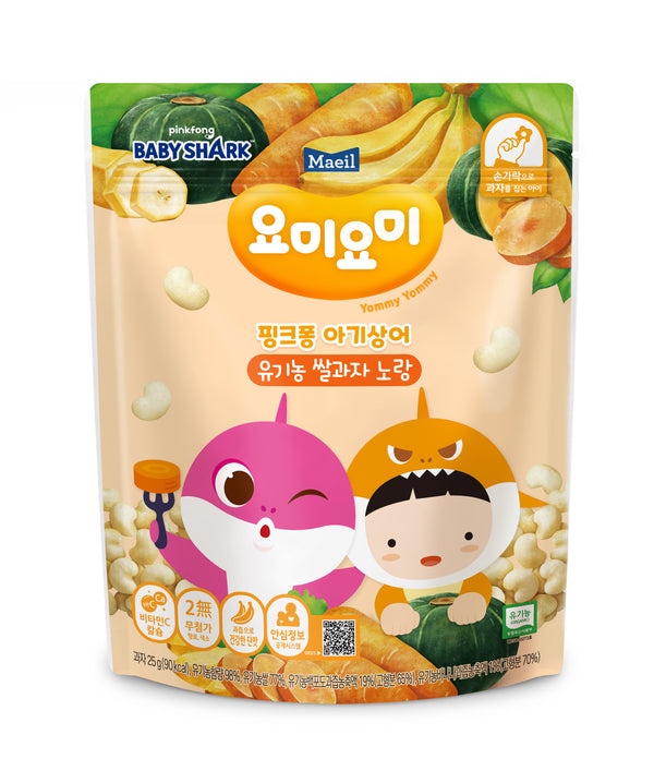 『Maeil』Organic Rice Snack - Banana & Pumpkin 25g