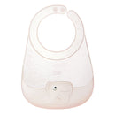 Babycare果凍恐龍矽膠圍兜-洛珊粉