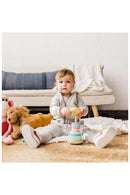 Bubble 兒童益智玩具木製堆疊環與柔性棒