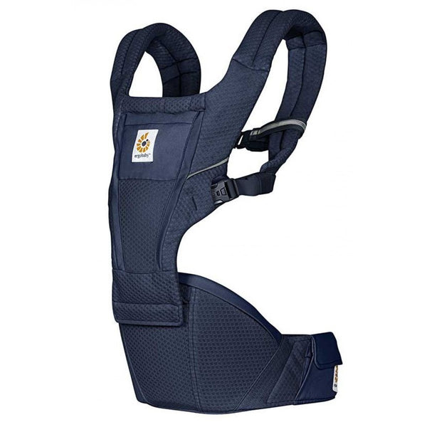 Ergobaby 坐墊式背帶透氣款 – 午夜藍