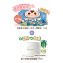 順順兒無香嬰兒濕紙巾 (100片) - 10包+Hug 嬰兒有機全效舒緩霜 100ml