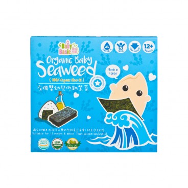 『Baby Basic』Organic Baby Seaweed (Exp: 20/12/2023)