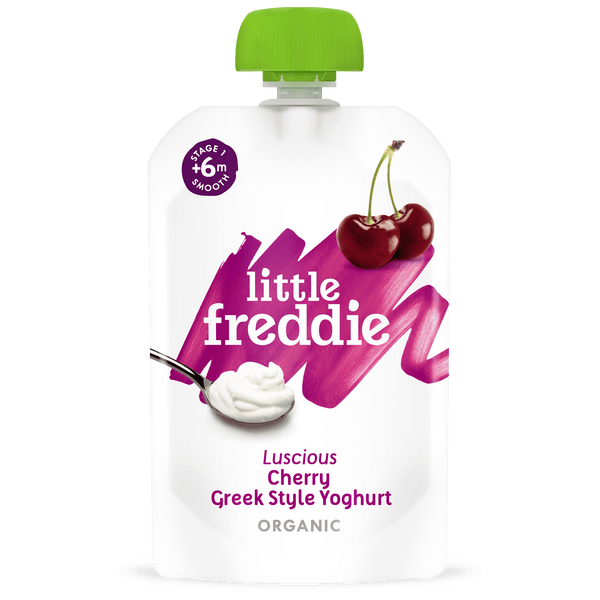 『Little Freddie』Organic Cherry Greek Style Yoghurt