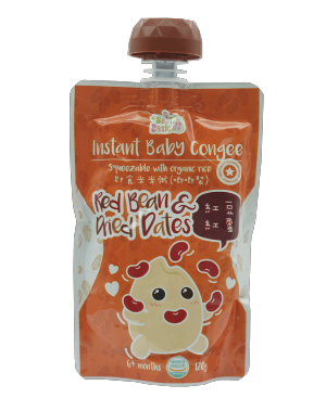 Baby Basic Baby Congee-Squeeze Pouch (Red Bean & Dried Dates) 