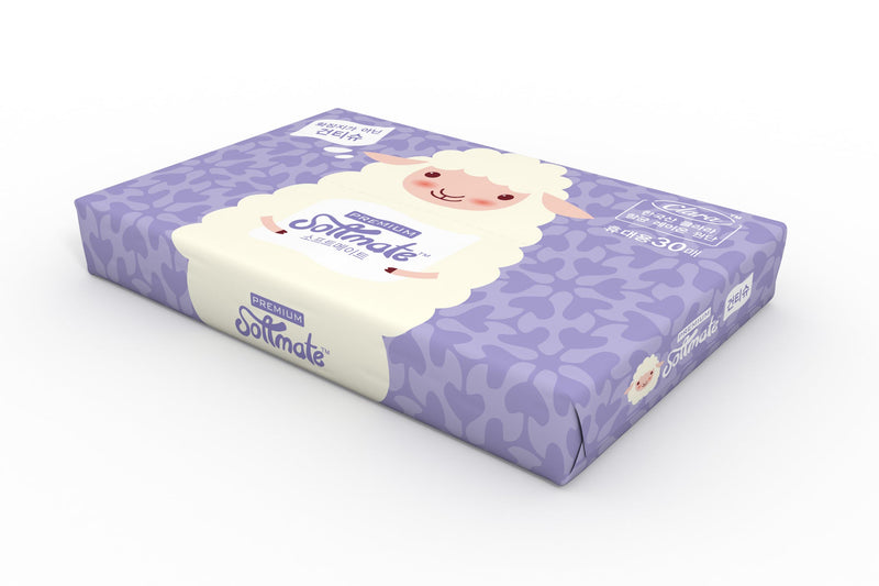 『Soondoongi』Premium Natural Dry Tissue (30pcs) - 24 bags