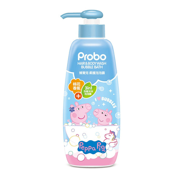 『Probo』Peppa Pig 柔護泡泡浴 500ML
