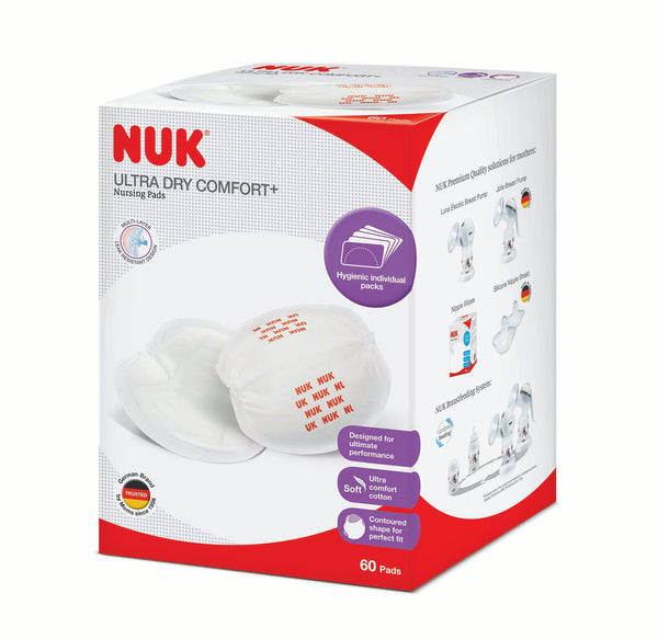 『NUK』ULTRA DRY COMFORT NURSING PADS (60PCS/BOX)
