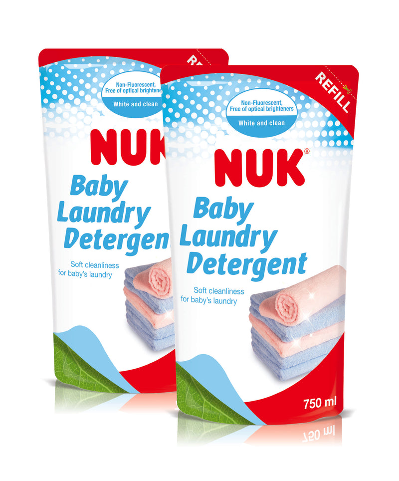『NUK』LAUNDRY DETERGENT 750ML - REFILL PACK (TWIN PACK)