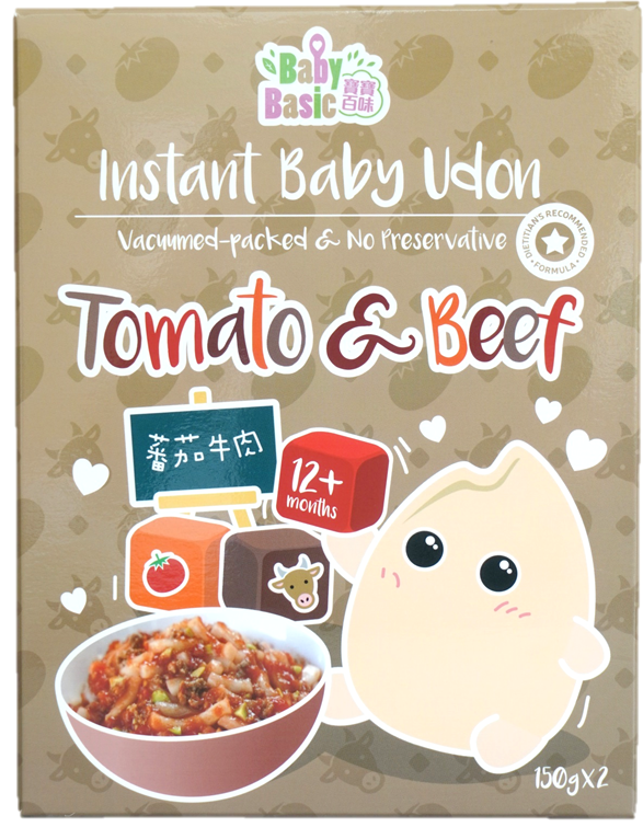 『Baby Basic』Baby Udon - Tomato & Beef