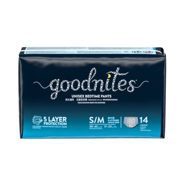 『Huggies』GoodNites Underpants S/M 14s - 4 bags