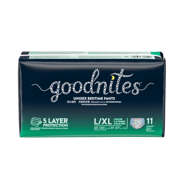 『Huggies』GoodNites Underpants L/XL 11s - 4 bags