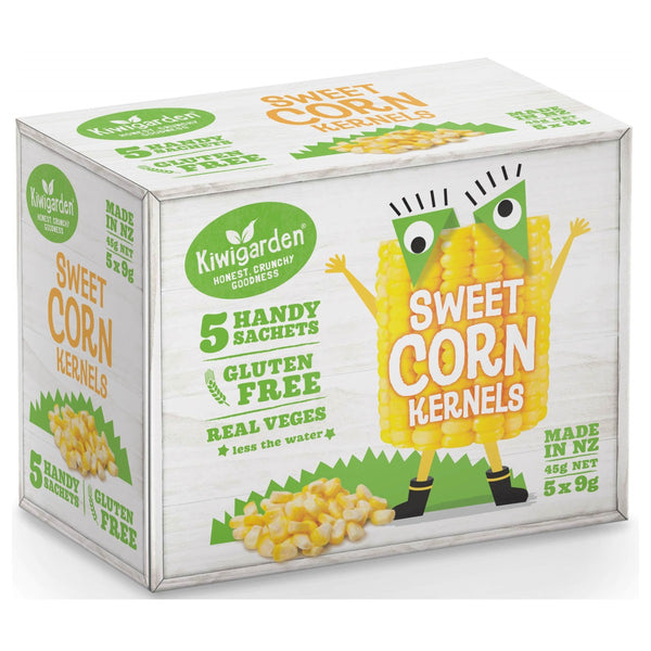 『Kiwigarden』Sweet Corn Kernels(9g x 5 packets)