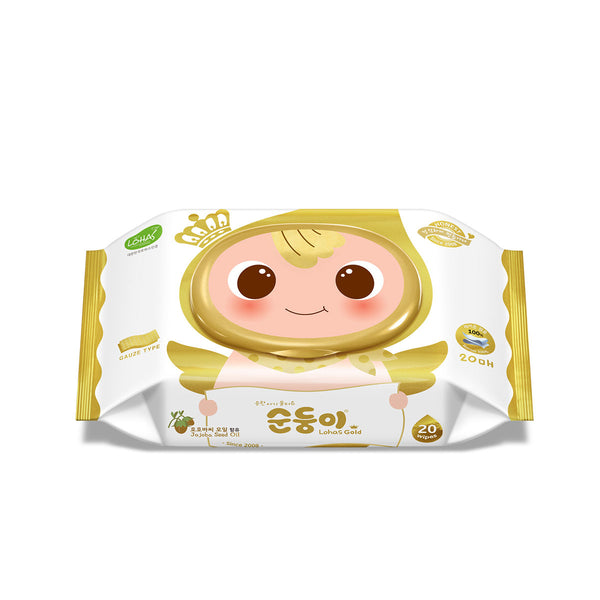 『順順兒』頂級黃金版嬰兒濕紙巾