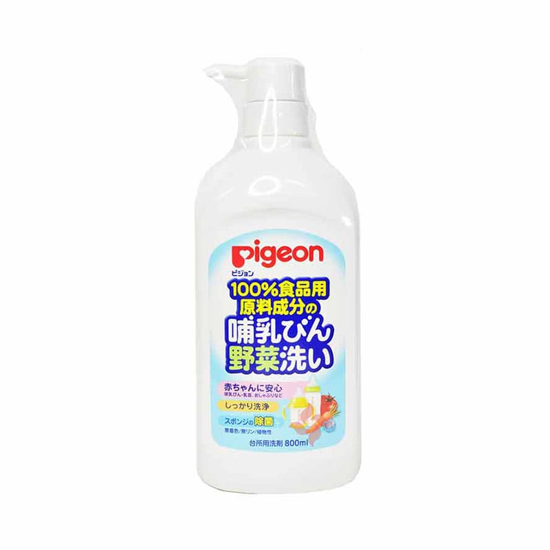 『Pigeon』奶瓶蔬果洗潔液 (泵裝) 800ml