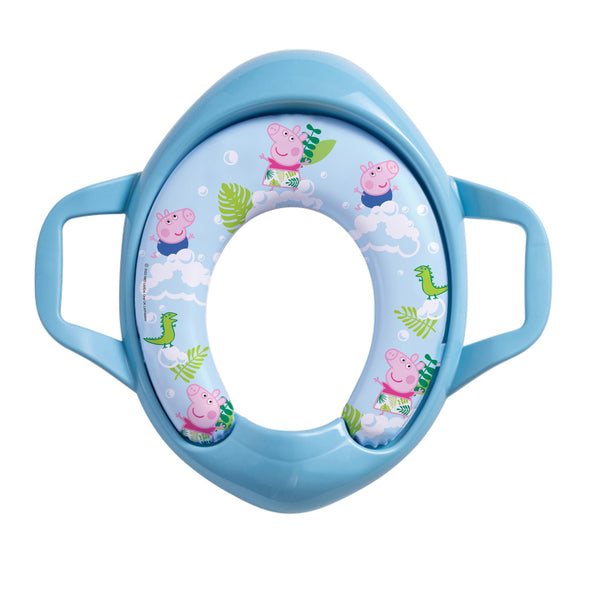 『Parents League』PEPPA PIG Soft Potty Training Seat (with Storage Hook) - Blue