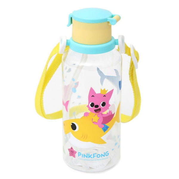『Pinkfong』Straw strap water bottle (380ml)
