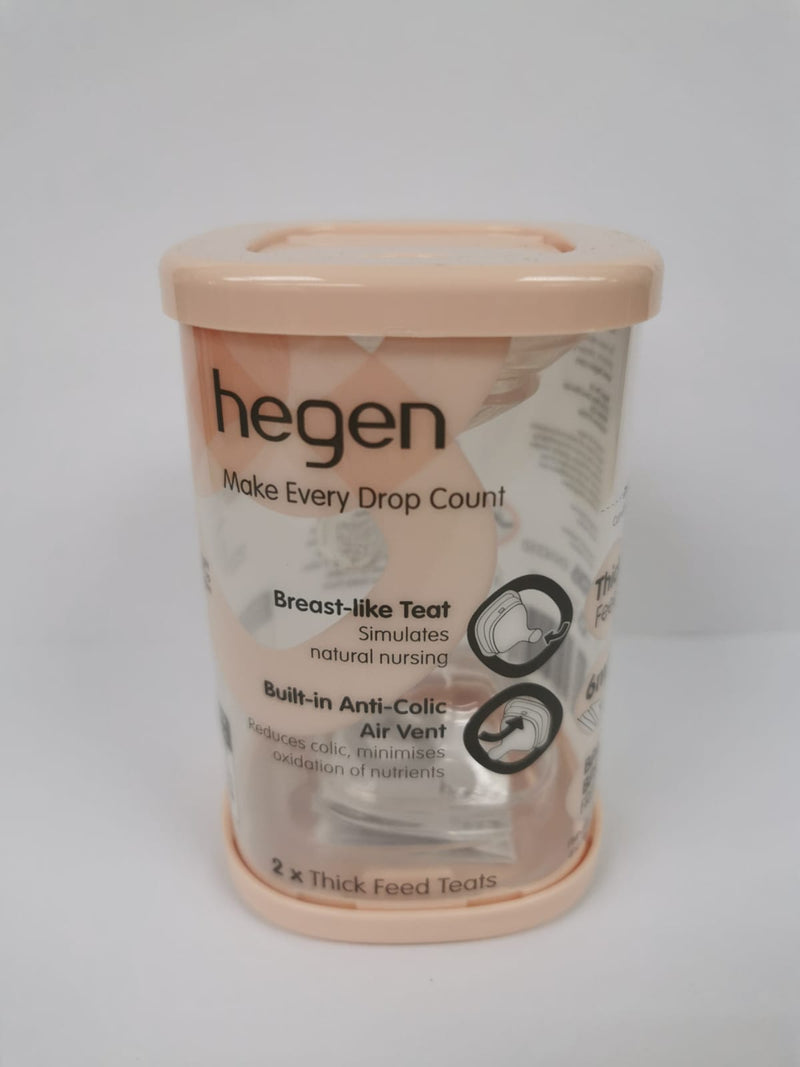 『Hegen』 防脹氣智慧奶嘴- Y形孔 兩個裝